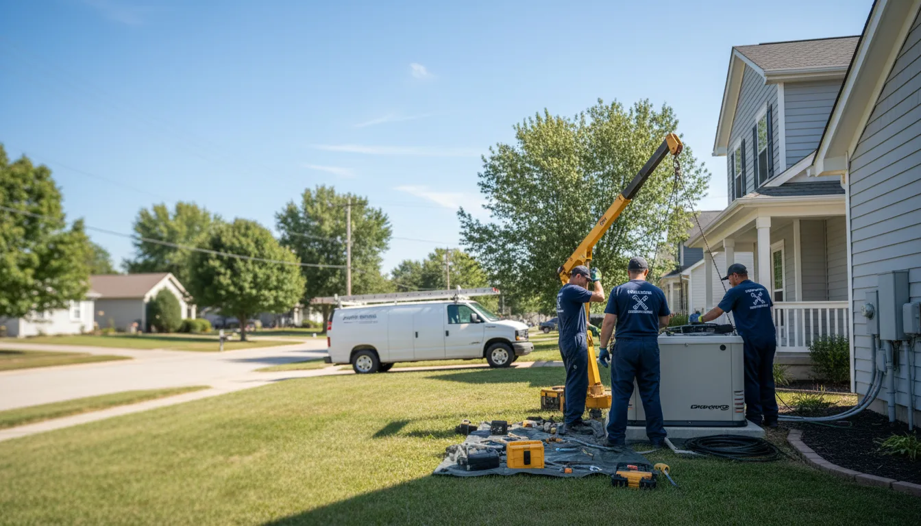 Generator Installation in Sabinal, TX near me